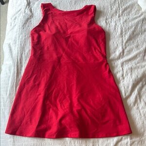 Abercrombie & Fitch Red Sleeveless Dress